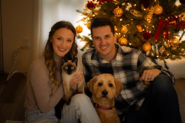 D’Friesens Countdown to Christmas Day 4: 

Family Feature is Matt & Nikki!

Nikki works part time for our ministry as an admin. She takes care of organizing the purchase orders, keeping track of inventory, makes monthly expense reports, and quarterly finance reports, among other things. She also makes the centrepieces for every fundraiser and provides the gluten free baked goods. 

Matt works full time outside of the ministry, but volunteers his time by playing bass, and helping out however he is needed. 

Together they enjoy relaxing on the couch with a cup of coffee, a good show and some snuggles from their pets Lucy and MoMo. 

#dfriesensmusic #multinational1985