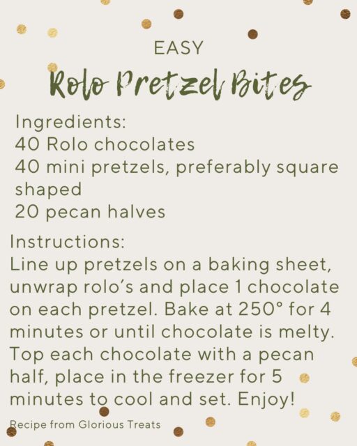 Here is a very easy recipe, and only needs 3 Ingredients!
They are a favourite that is made every Christmas in Deanna’s household, I’m sure they can be quite addicting!
Recipe is from Glorious Treats
#dfriesensmusic #multinational1985 #countdowntochristmas