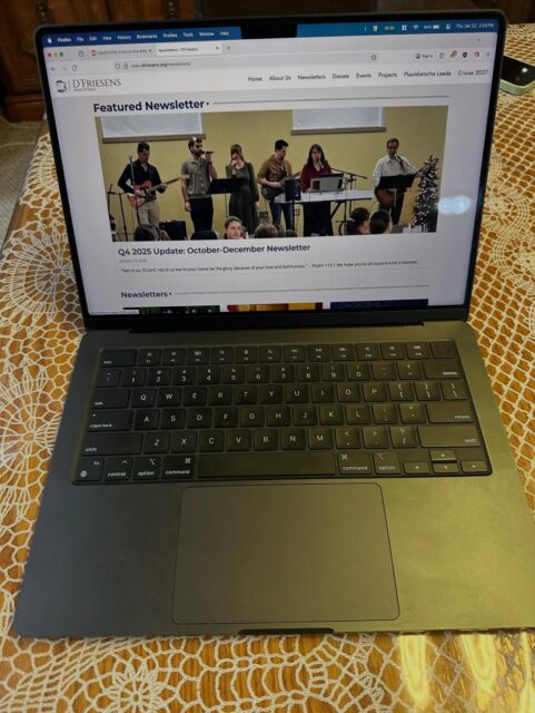 Our latest newsletter has been sent out and posted on our website. Check it out at dfriesens.org/newsletters. Or if you would prefer to be on our mailing list and receive regular updates and newsletters send us your email address by private messenger or find the sign up form on the website.
#dfriesensmusic #multination1985