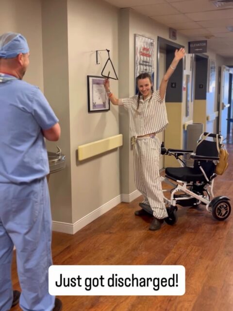 Hallelujah! Nikki got released from the hospital today! She and Matthew will spend a few days in a hotel, close to the hospital and if all continues to go well, head home in time for the weekend. Praise the Lord. Thank you for praying!